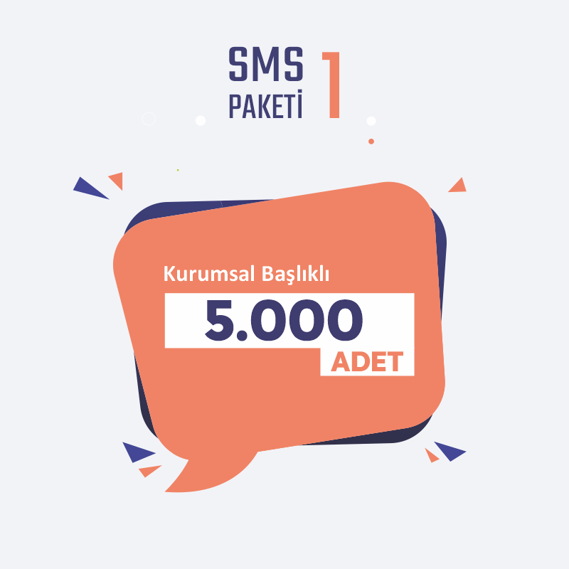 5000 adet SMS Paketi